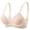 Beige, variant on Bralettes for Women Push-Up Wireless Lace Bra Crochet Deep V Neck Racerback Cami Tank Tops with Adjustable Straps Beige 85C
