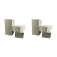 thumbnail image 2 of Advancent 6 piezas de espumas florales, bloques secos, barro de flores artificiales para manualidades. Gris 4 piezas 2Conjunto, 2 of 6