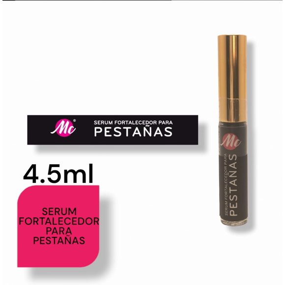 Serum Fortalecedor para Pestañas Morgan Cosmetics Color Transparente 4.5ml Aplicador tipo Delineador