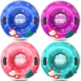 thumbnail image 1 of Menmek Snow Tube Set of 4 91cm Inflatable Sleds, 1 of 9