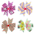 thumbnail image 2 of 28 Pcs Pinces à Cheveux Faites à la Main Multicolores en Ruban Pinces Nœud Crocodile Barrettes Épingle à Cheveux pour Enfants Filles, 2 of 6