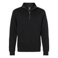 thumbnail image 3 of J. America Heavyweight Fleece Quarter-Zip Sweatshirt, 3 of 4