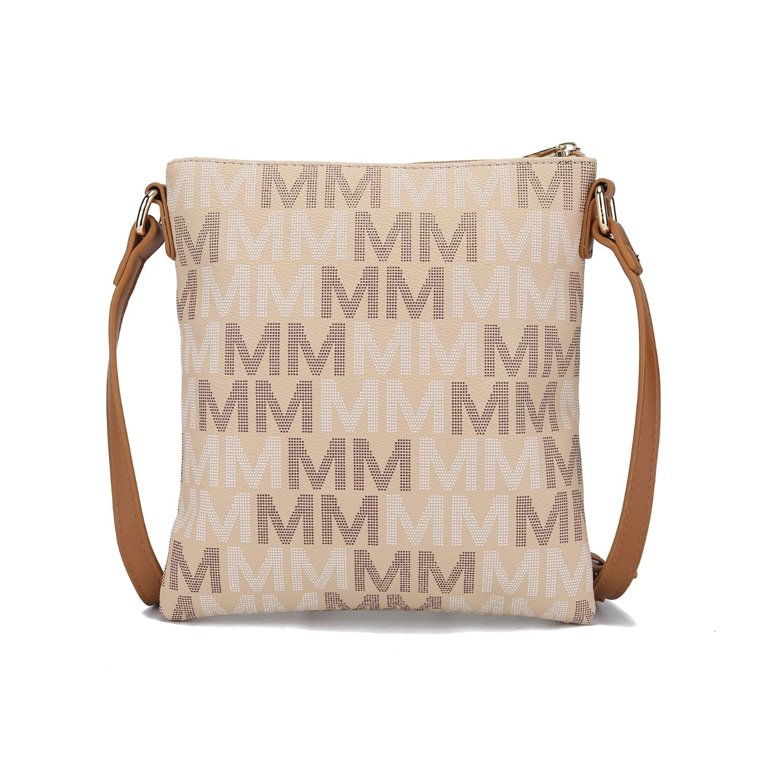 Buy Beatrice M Signature Multi Compartments-Zipper Crossbody Handbag Purse  by Mia K Farrow at