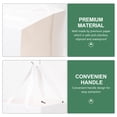 thumbnail image 4 of KAKOWELY 4 bolsas de regalo de papel kraft para alimentos, con asa, para pan, 4 of 5