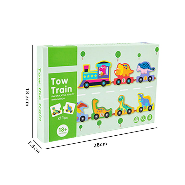 BRIO WORLD Safari Train [3-car train] Target age 3 years old ~ (Train toys  Woode