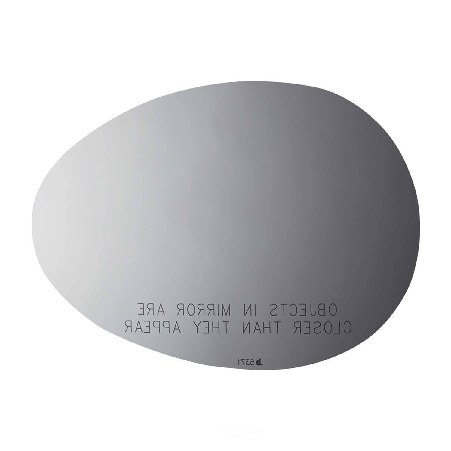 Burco Side View Mirror Replacement Glass - Clear Glass - 5371