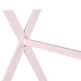 thumbnail image 6 of Full Size House Bed Tent Bed for Kids Toddlers and Teens, Montessori Metal Floor Bed with Inclined Legs and Sturdy Slats Support, Playhouse Design Bed, No Box Spring Needed, Pink, 6 of 7