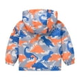 thumbnail image 3 of Kiijoy Boys Cartoon Windbreaker Casual Zip Up Hooded Jacket Outerwear, Sizes 12-18M, 3 of 3