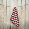 thumbnail image 5 of Urban Villa Set of 3 Kitchen Towels 20×30 Inch 100% Cotton Absorbent Dish Towels Ultra Soft Bar & Tea Towels with Mitered Corners- Red/Green/White, 5 of 8