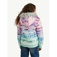 thumbnail image 2 of Justice Girl's Matte Puffer Bomber, Sizes XS - XL, 2 of 6