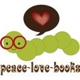 thumbnail image 3 of CafePress - Peacelovebooks Worm Brown Words Pajamas - Women's Short Sleeve Print T-Shirt and Pants Light Cotton Pajama Set, 3 of 7