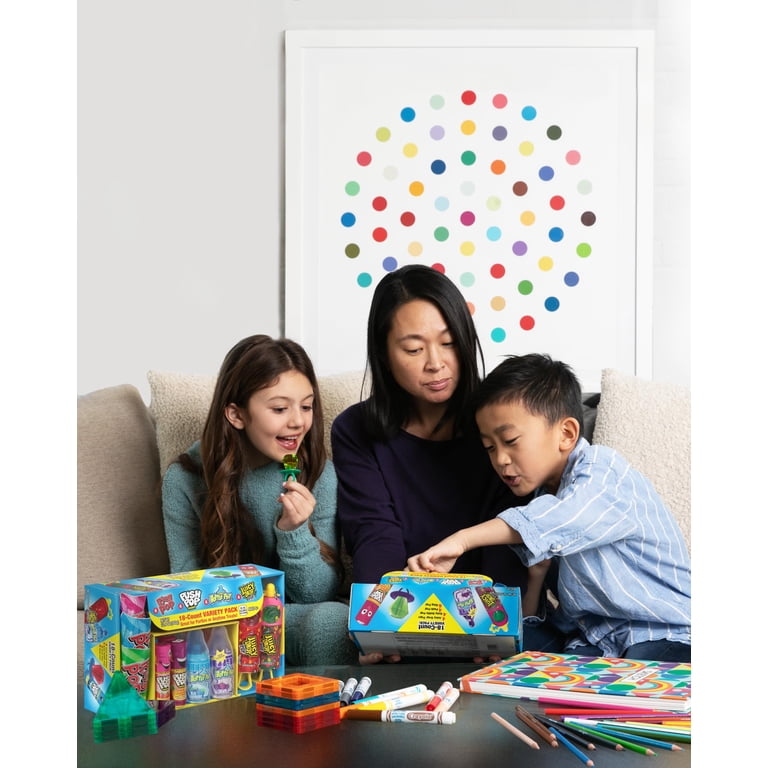 Candy Variety Pack - 18 Count Assorted Lollipops - Ring Pop, Push