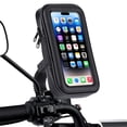 thumbnail image 6 of Waterproof Motorcycle Phone Holder Mount for Electric Scooter, Rearview Mirror Navigation Bracket Bag with Large Capacity, 6 of 10