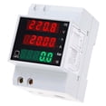 thumbnail image 1 of 100A Multi-functional Digital Din Rail Current Voltage Power Factor Meter Ammeter Voltmeter, 1 of 7