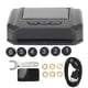 thumbnail image 2 of Sistema de monitoreo de presión de neumáticos para camiones de 6 ruedas, monitor TPMS inalámbrico con energía solar y 6 sensores para camionetas ligeras y vehículos recreativos, 2 of 15