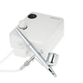 thumbnail image 2 of KKmoon Multi-purpose Dual Action Airbrush Mini Air Compressor Set Gravity Feed Air Brush Kit for Art Painting Tattoo Manicure Craft Cake Spray Model Air Brush Nail Tool Set 100-, 2 of 7