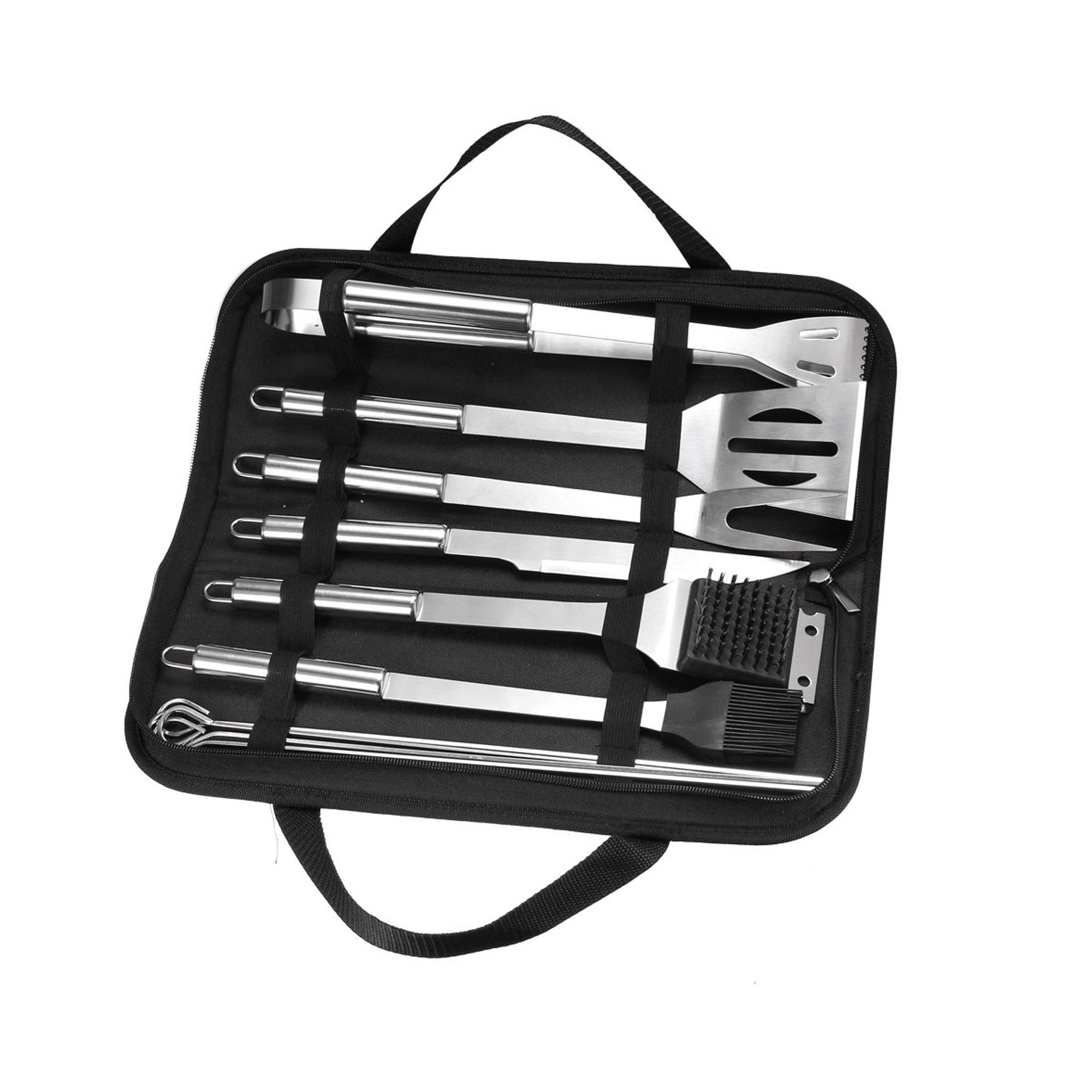 BBQ Grill Tool Set 10 in 1 Stainless Steel Barbecue Grilling