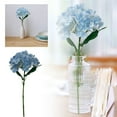thumbnail image 3 of BKER 2 Leaves Hydrangea Simulation Advanced Flower Moisturizing Hydrangea DIY Living Room Advanced Ornaments, 3 of 5