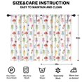 thumbnail image 2 of Blackout Kids Curtains,Flower Fairy Princess Pattern Childrens Insulated Curtains Set Of 2,Bedroom Essentials,Toddler Room Decor 42"x63", 2 of 5