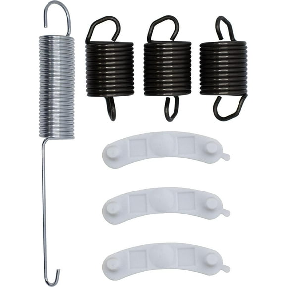 Washing Machine Kit include 3 pcs Suspension Spring WP63907,1 pcs Counterweight Counter Balance W10250667,3 pcs Tub Wear Pad 285744 for KenmoreMaytag Whirlpool Washer SUUJI