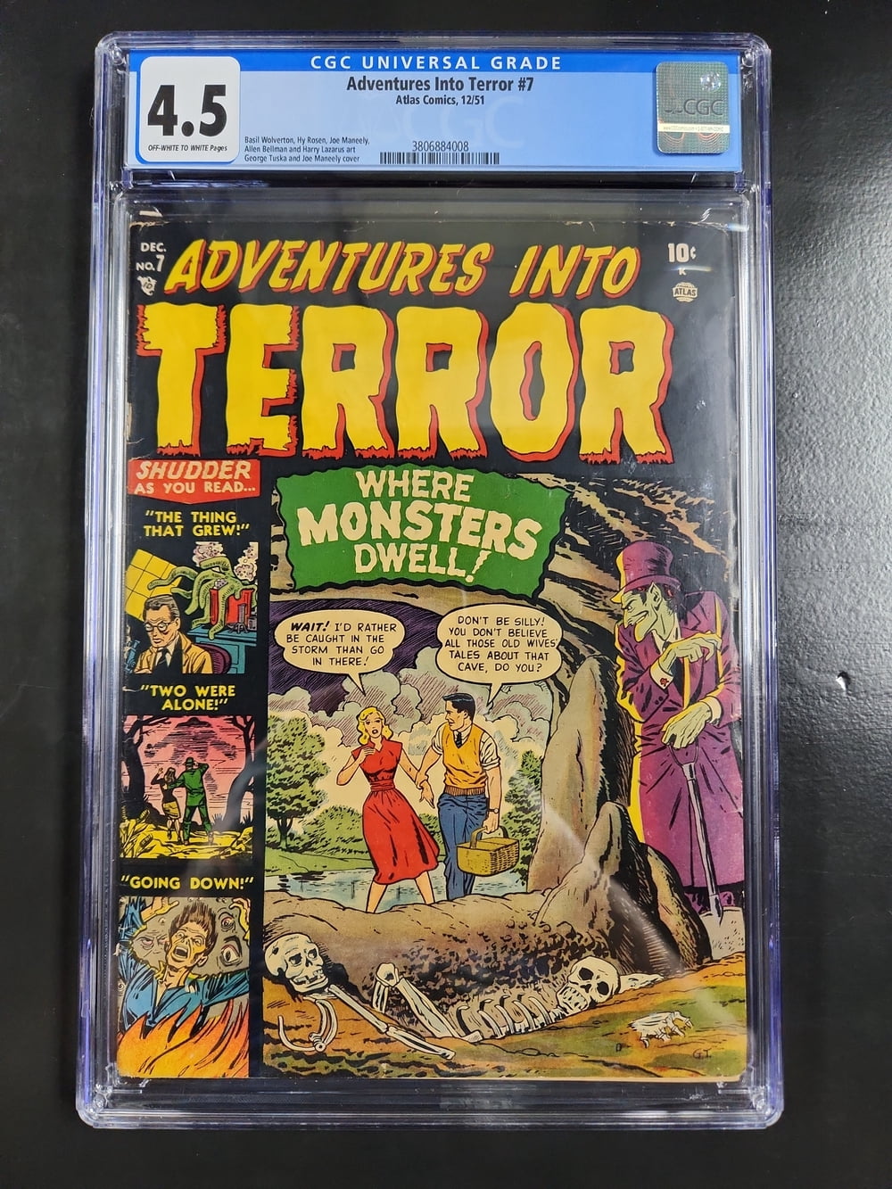 Cover of Adventures into Terror #7