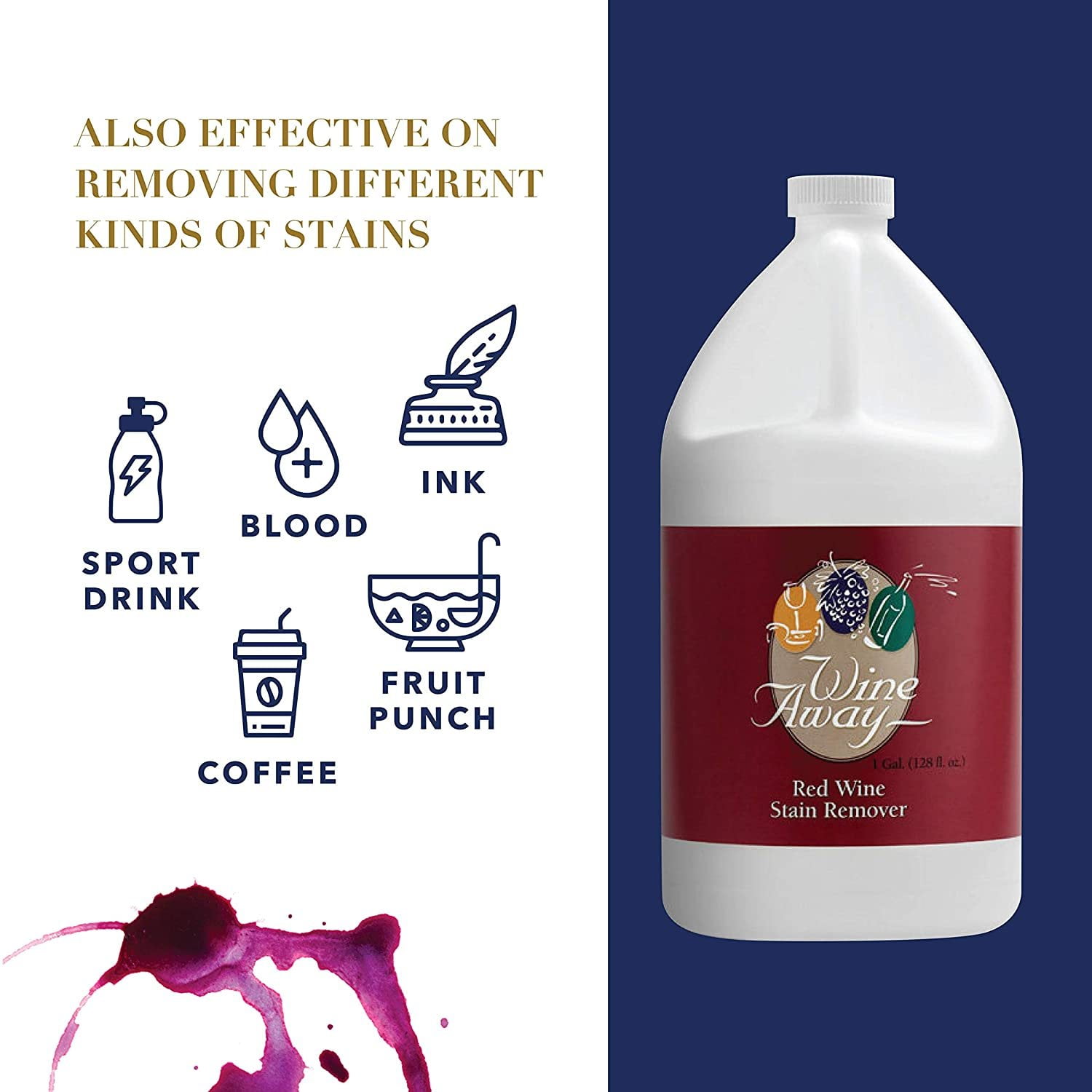 Party Foul Wine Stain Out Spray - Plant Based Red Wine Stain - View #5