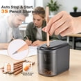 thumbnail image 6 of Heavy Duty Electric Pencil Sharpener, Small Automatic Pencil Sharpener with Spiral Blades for Office, Art & Drawing, 6 of 7
