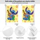 thumbnail image 2 of Bandera de jardín de doble cara con diseño de Stitch, ideal para decoración navideña al aire libre., 2 of 8