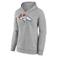 thumbnail image 2 of Women's Gray Denver Broncos Primary Logo Pullover Hoodie, 2 of 3