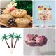 thumbnail image 5 of unbranded 30Ud Decoraciones Para Pasteles Con Inserto De Verde Para Fiestas, 5 of 6