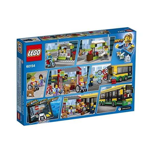 City Town Bus Station 60154 Building Kit - Walmart.com