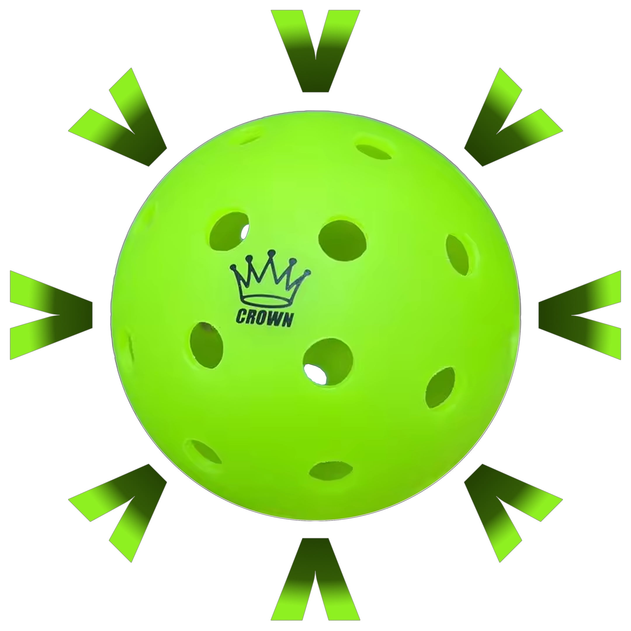 CROWN PICKLEBALL - PRIME TIME 40 Pickleballs (3-PACK)