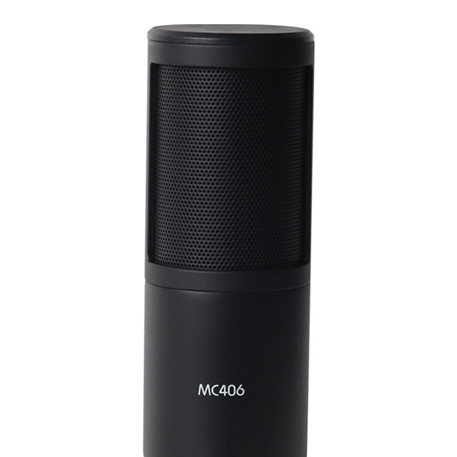 MC406 USB Condenser Microphone For Clear Auditory 360 Degree Rotation For Musicians And Content Creator