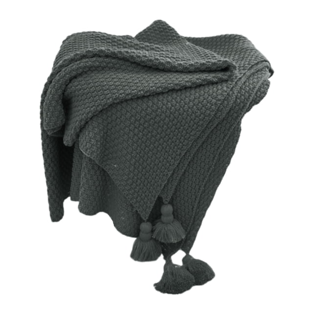 Manta de nórdico Color cálidas y acogedoras Gris 120x150cm Sunnimix manta de aire acondicionado
