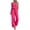 #04 Hot Pink 【Pick Your Favorites & Stock Up】, variant on Women's Wide Leg Jumpsuit Pants, High Waisted Sleeveless with Pockets, Stretchy Flowy, Casual Daily Lounge Wear, | TOPLIU,Black M