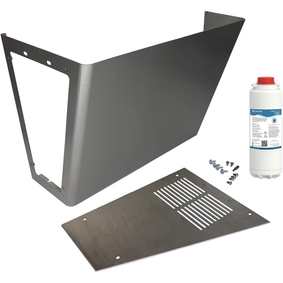 Open Box Elkay EZFMTLK Bi-Level Maintenance Kit with Filter, Stainless Steel