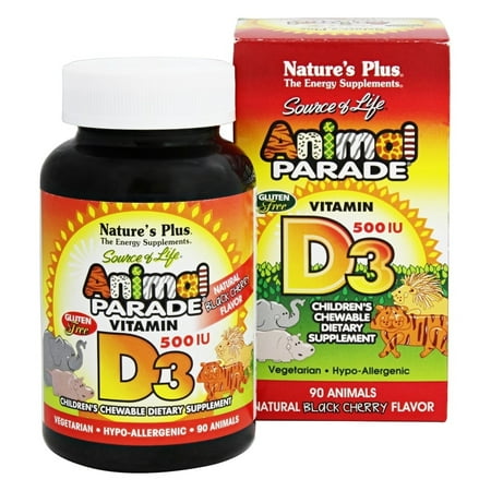 UPC 097467299504 product image for Nature's Plus - Source Of Life Animal Parade Vitamin D3 Natural Black Cherry 500 | upcitemdb.com