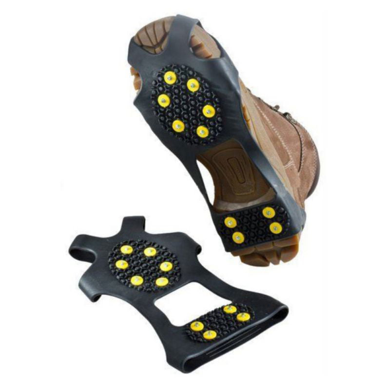 Ice Grips Snow Grips Cleat Over Shoe Boot Cleat Rubber Spikes Anti Slip Crampons 