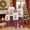 White, variant on BSongo Family Christmas Pajamas Set Elf Theme Family Pajamas Holiday Loungewear for Women Men Pet