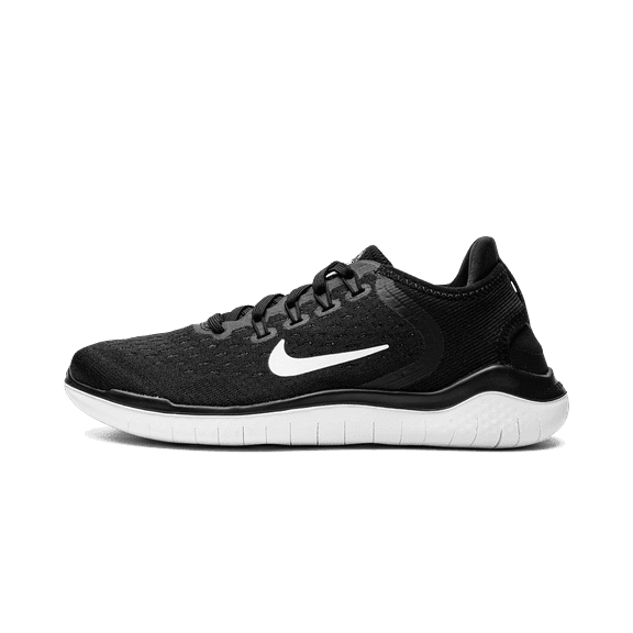 NIKE WOMENS FREE RN 2018 MNS WMNS "BLACK WHITE" 942837 001 from Stadium Goods