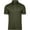 Olive Green, variant on Tee Jays Mens Pima Cotton Interlock Polo Shirt