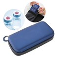 thumbnail image 4 of Bolsa de enfriamiento de insulina, Bolsa de insulina, Bolsa de enfriamiento portátil de viaje para almacenamiento de insulina y medicamentos, Bolsa organizadora de insulina (sin Bolsa de Hielo) (Azul) Ecomeon no, 4 of 6
