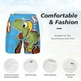 thumbnail image 5 of Gaeub Dinosaur Riding a Motorcycle Mens Swim Trunks Stretch Beach Shorts Quick Dry for Men Swim Shorts Swimwear with Pockets- Medium, 5 of 9