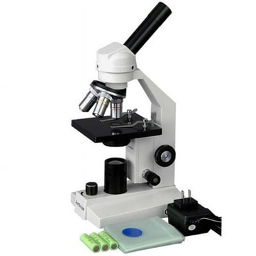 AmScope  40x-800x LED Cordless Student Compound Microscope
