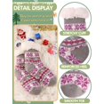 thumbnail image 4 of Girls Slipper Fuzzy Socks Kids Boys Fluffy Fleece Lined Warm Plush Sherpa Winter Child Home Socks 1Pairs, 4 of 7