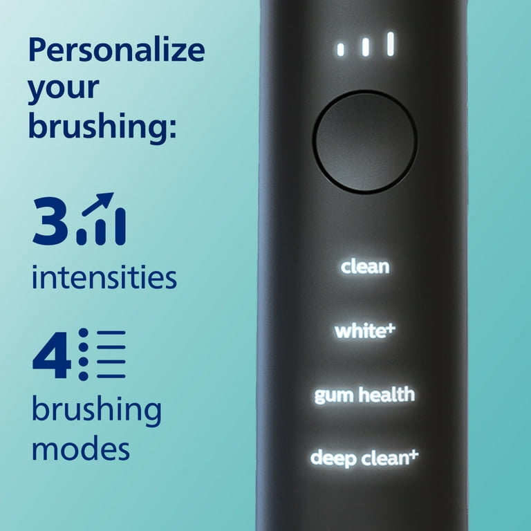 Sonicare DiamondClean Smart 9300 Electric Toothbrush, Black, 4