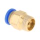 thumbnail image 5 of GLOGLOW Conector rápido de Aire, Conector rápido de Aire de latón Conexiones de Aire Ajuste rápido del diámetro del Hilo. 8 mm para la Industria Ecomeon no, 5 of 6