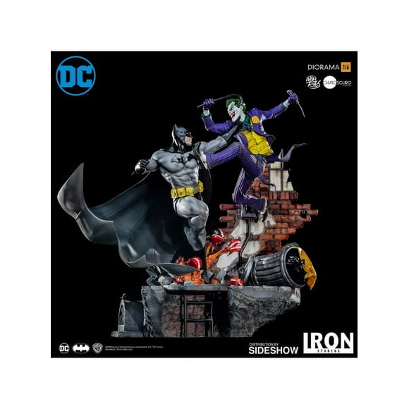 Diorama - Batman vs The Jocker - 1/6 Scale - Iron Studios Iron Studios Diorama - Batman vs The Jocker - 1/6 Scale - Iron Studios