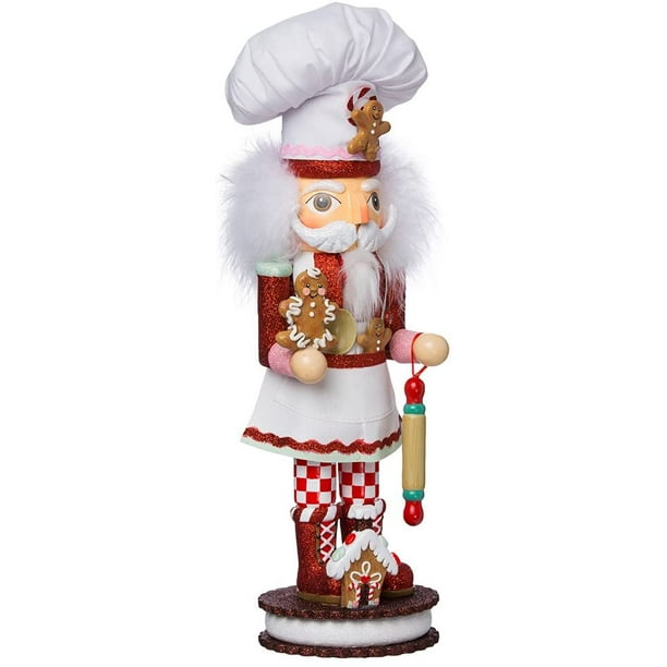 Kurt Adler 15Inch Gingerbread Chef Nutcracker