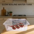 thumbnail image 3 of WELKOR 26 QT Sous Vide Container with Lid,Sous Vide Cookers Compatible with Anova, Joule, Nano, Wancle, Instapot,Perfect for Chicken, Beef,Parties an, 3 of 4